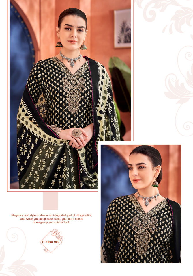 Patiyala E Gold Edition 1 By Alok Viscose Rayon Printed Dress Material
